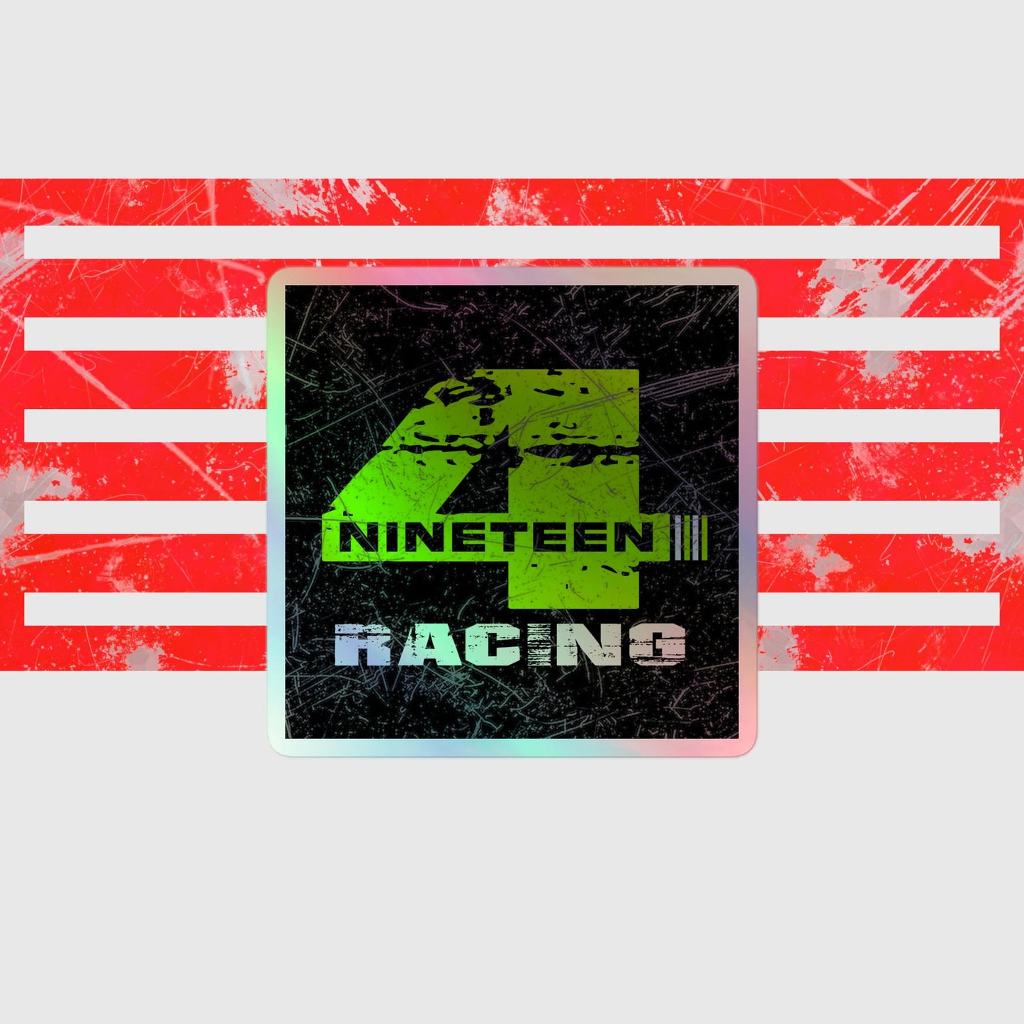 FOURNINETEEN Racing Holographic stickers
