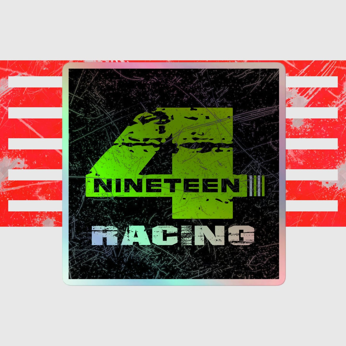 FOURNINETEEN Racing Holographic stickers
